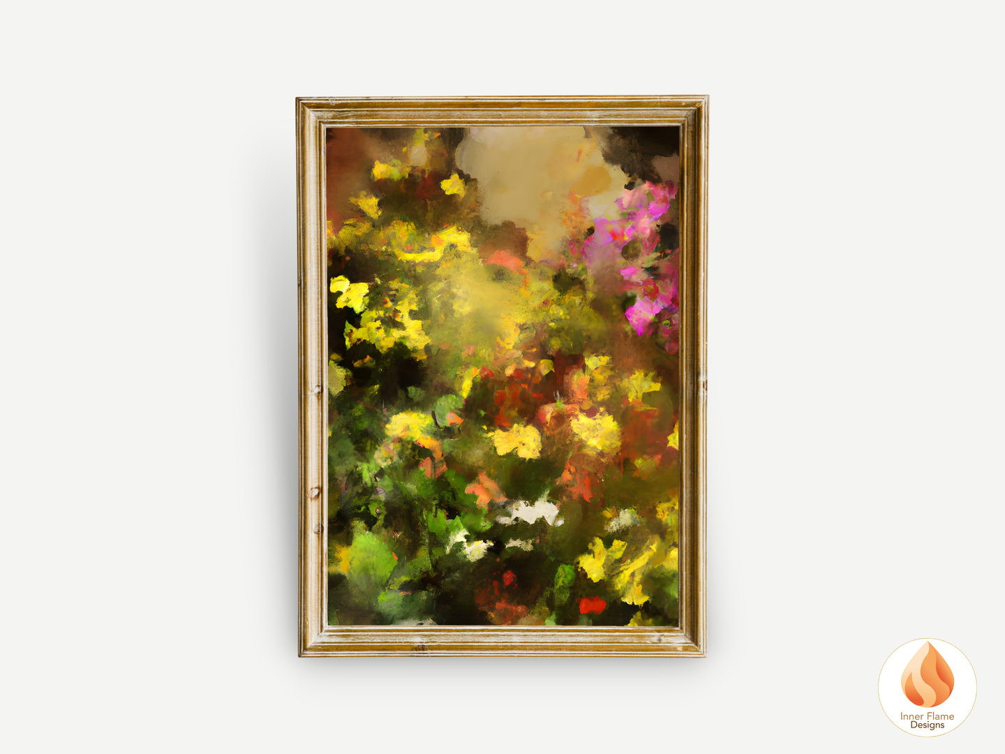 Enchanting Flower Artwork for Modern Home Design | Triptych Artwork